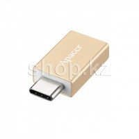 Переходник Apacer DA110 USB Type-C - USB 3.1, Gold