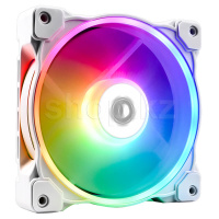 ID-Cooling ZF-12025-ARGB SNOW, 12cm, White корпусына арналған желдеткіш
