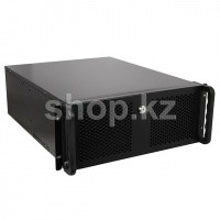 Корпус Delux DLC-MU415, 19" 4U, с салазками DLA-419, Black