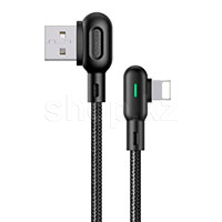 Apple Lightning Usams SJ-455, 1.2m, Black интерфейс кабелі