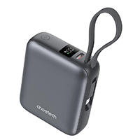 Мобильный аккумулятор Choetech B832-GY, 10000 mAh, Gray