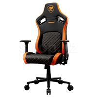 Кресло игровое компьютерное Cougar Defensor, Black-Orange