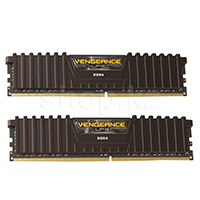 DDR-4 DIMM 16 GB 3600 MHz PC28800 Corsair Vengeance LPX, 2x 8 GB Kit, Black (CMK16GX4M2Z3600C18)