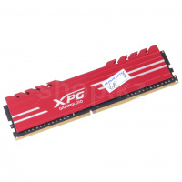 DDR-4 DIMM 16Gb/3200MHz PC25600 ADATA XPG Gammix D10, Red, BOX (AX4U320016G16A-SR10)