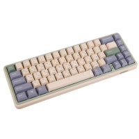 Varmilo Eucalyptus VXH67, Cherry Mx Silent Red, Pink, USB пернетақтасы