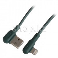 Apple Lightning Usams SJ-455, 1.2m, Green интерфейс кабелі