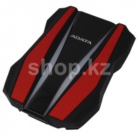 Внешний жесткий диск 1000Gb 2.5", ADATA HD770G, Red