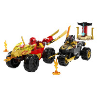 Lego, Ninjago конструкторы: Кайдың машинадағы және Растың мотоциклдегі шайқасы