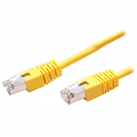 Patch cord RJ-45 5е cat SHIP, FTP, 7.5m, Yellow