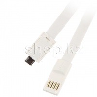 Кабель интерфейсный для Micro USB Continent DCU-1022WT, White
