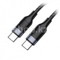 Кабель интерфейсный для USB Type-C Usams SJ-400, 1.2m, Black