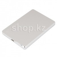 Внешний жесткий диск 1000Gb 2.5", Transcend StoreJet 25C3S, Silver (TS1TSJ25C3S)