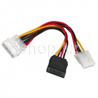 SATA, Cablexpert CC-SATA-PSY2, 0.18m, OEM қуат ауыстырғышы