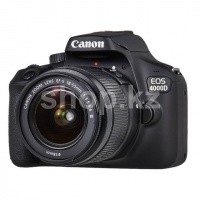 Фотоаппарат Canon EOS-4000D Kit, 18-55mm III, Black