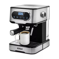 Kitfort KT-765, Black-Steel кофеқайнатқышы (SN:808400808)