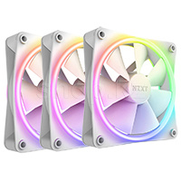 NZXT F 120 RGB Duo, 12сm, White корпусына арналған желдеткіш