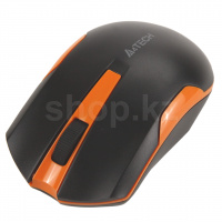 Мышь A4Tech G3-200N, Black-Orange, USB