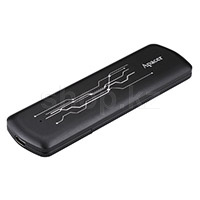 Apacer AS722 сыртқы SSD дискісі 1 TB, Black