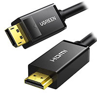 Кабель DisplayPort to HDMI Ugreen DP101, 3m., m-m, BOX