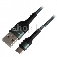 USB Type-C Usams SJ-449, 1m, Green интерфейс кабелі
