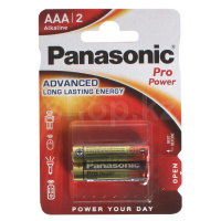 Батарейка Panasonic AAA LR03PPG/2BP, 1.5V (2шт.)