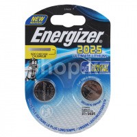 Батарейка Energizer Ultimate Lithium CR2025, 3V (2 шт.)