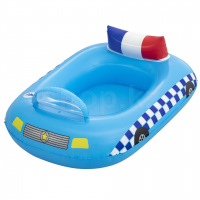 Надувная лодочка Bestway Funspeakers Police Car Baby 34153