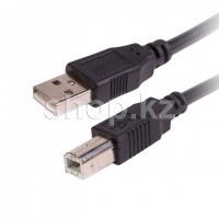 Кабель USB 2.0 Type A-B iPower iPiAB20, 2m m-m, OEM