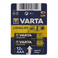 Varta AAA LR03 Longlife, 1.5V (12 дана) батареясы