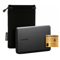 1 TB 2.5", Toshiba Canvio Basics Exclusive, Black (HDTB510MK3AA) сыртқы қатты дискi
