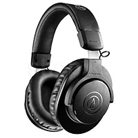 Audio-Technica ATH-M20xBT, Black bluetooth гарнитурасы