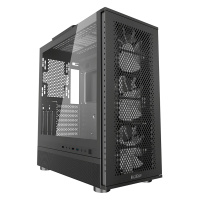 PCCooler ME200 MESH BK, Black корпусы