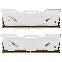 DDR-5 DIMM 32 GB 6000 MHz Geil Polaris, 2x 16 GB Kit, White, BOX (GOW532GB6000C38BDC)