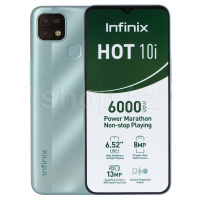 Infinix HOT 10i, 32Gb, Morandi Green (PR652B) смартфоны (SN:354169936927800)
