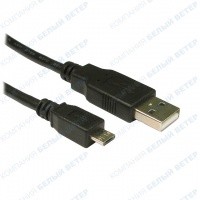 Переходник USB Type A-microB, Ship US108G-0.25P, OEM