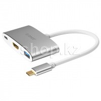 Переходник USB Type C- HDMI, USB 3.0, USB Type-C Orico XD-313