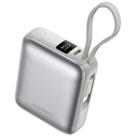Мобильный аккумулятор Choetech Choetech B832-SL, 10000 mAh, Silver