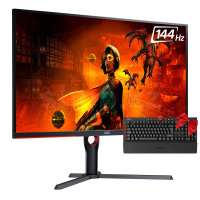 Монитор 31.5" AOC U32G3X/BK, Black