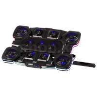 2E Gaming CPG-011, 17.3", Black ноутбукқа арналған салқындатқыш тірек