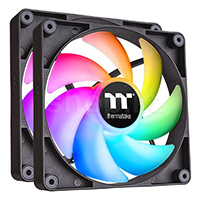 Комплект вентиляторов для корпуса Thermaltake CT140 ARGB Sync, 14cm, Black