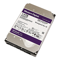 Жесткий диск HDD 14 TB Western Digital (WD142PURP), 3.5", 512MB, SATA III, Purple