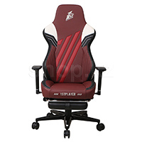 1Stplayer DUKE-FR-BKWHRE, Black-Red ойын креслолары