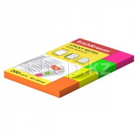 Закладки бумажные с клеевым краем ErichKrause 7324 Neon, 200 листов
