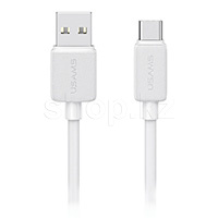 Кабель интерфейсный для USB Type-C Usams SJ-688, 1m, White