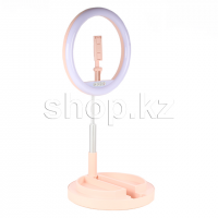 Кольцевая лампа Usams US-ZB120, LED, Pink