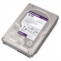Жесткий диск HDD 8000 Gb Western Digital (WD82PURX), 3.5", 256Mb, SATA III, Purple