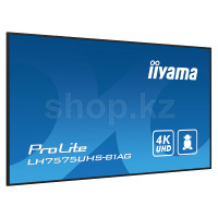 75" iiyama ProLite LH7575UHS-B1AG, Black мониторы
