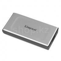 Сыртқы SSD 500Gb, Kingston XS2000, Silver
