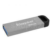 USB 32Gb Kingston DataTraveler Kuson, USB 3.2, Silver флешкасы