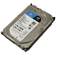 Жесткий диск HDD 2 TB Seagate SkyHawk (ST2000VX017), 3.5", 256 MB, SATA III